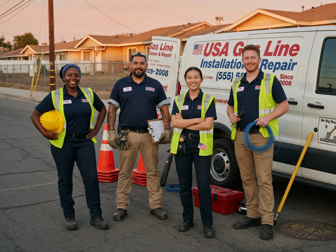 Gas Line Installation company in Rush City, MN